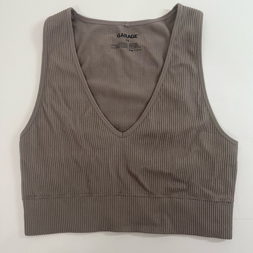 Garage Taupe Tank top